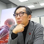 最新作「楓」について語る行定勲監督＝大阪市中央区