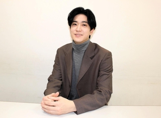 「連続ドラマＷ　シリウスの反証」で主演を務めた中島裕翔。「共演俳優との現場での空気感が作品にも反映された」と話した＝大阪市内