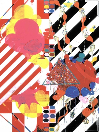 山崎つる子「作品」１９６４年　芦屋市立美術博物館蔵（（Ｃ）Ｅｓｔａｔｅ　ｏｆ　Ｔｓｕｒｕｋｏ　Ｙａｍａｚａｋｉ，　ｃｏｕｒｔｅｓｙ　ｏｆ　ＬＡＤＳ　Ｇａｌｌｅｒｙ，Ｏｓａｋａ　ａｎｄ　Ｔａｋｅ　Ｎｉｎａｇａｗａ，Ｔｏｋｙｏ）