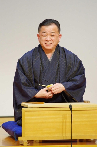 古典落語への造詣が深い桂文我（提供、御堂義乗さん撮影）