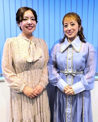 ディズニー・オン・クラシックに出演するソプラノの牧野元美（左）と瀧本真己