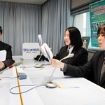 事前収録に参加した神戸星城高等学校の放送部員