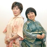 「おだまり、お辰！」で共演する高畑淳子（左）と藤山直美＝大阪市内