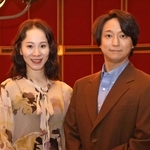 「想像力をかき立てる演出にも注目してほしい」と語る寺元健一郎（右）と宮田愛＝大阪四季劇場