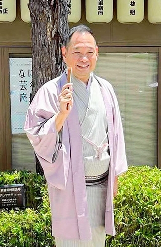 はっきりと短く、丁寧に伝える「やさしい日本語」で落語を上演する桂かい枝さん（本人提供）