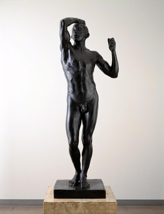 オーギュスト・ロダン「青銅時代」（１８７７年　ブロンズ　国立西洋美術館　松方コレクション　撮影：©上野則宏）