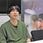 映画を作る際のこだわりなどについて語る風間太樹監督＝東京都内