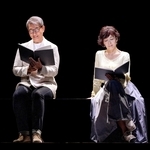 朗読劇「終わった人」で共演する中井貴一（左）とキムラ緑子（（Ｃ）山本倫子）