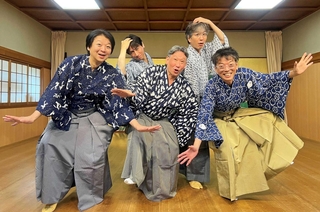 柔軟で自由な芸風が持ち味の茂山千五郎家＝京都市内