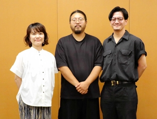 （左から）和田ながらさん、野村眞人さん、西田悠哉さん（提供）