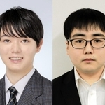 小窪碧四段（左）と鳥巣友希三段（いずれの写真も日本将棋連盟提供）