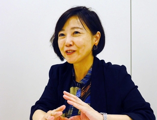 「戦争について、語り継いでいくことはわれわれ大人の責任」と語る西川美和監督＝大阪市北区