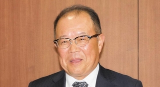 大阪・関西万博を機に、淡路の飛躍を展望する洲本商工会議所の琴井谷隆志会頭＝洲本市本町４、同商議所