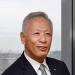 「神戸は象徴的な場所。マザーマーケットを大切に守る」と話す三井住友銀行の福留朗裕頭取＝神戸市中央区浪花町、三井住友銀行神戸本部ビル（撮影・風斗雅博）