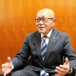 猪名川町商工会の住野敦浩会長＝兵庫県猪名川町柏梨田