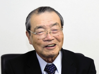 播磨町商工会の平崎泰彦会長＝兵庫県播磨町東本荘１