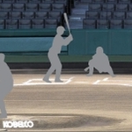 神戸製鋼所が協賛する甲子園球場のマウンド広告のイメージ（神鋼提供）
