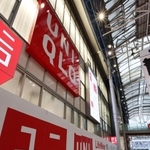 ３月２９日に神戸三宮センター街にオープンするユニクロの新店舗＝神戸市中央区三宮町１（撮影・長嶺麻子）