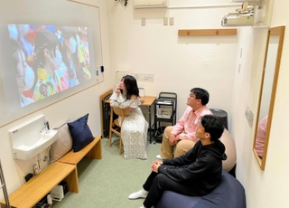 神戸電鉄鈴蘭台駅ビル１階に26日開業する「いろどりＢＡＳＥ鈴蘭台」＝神戸市北区鈴蘭台北町１