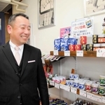 「『おいしいは私たちの喜び』につながる商品づくりを」と語るブンセンの田中智樹社長＝たつの市新宮町新宮