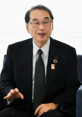 神戸賞の狙いと医療産業都市の未来について語る家次恒さん。神戸商工会議所会頭とシスメックス社長を退いてからも多忙な日々を送る＝神戸市中央区脇浜海岸通１