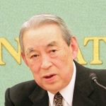 企業統治指針の必要性などについて語る関西経済連合会の松本正義会長＝東京都千代田区