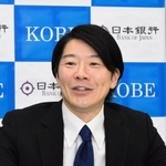 離任が決まり、兵庫で勤務した２年弱を振り返る竜田博之・日銀神戸支店長＝神戸市中央区京町
