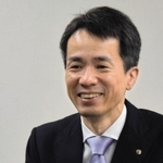 今後の抱負を語る播州信用金庫の和田高広理事長＝姫路市南駅前町