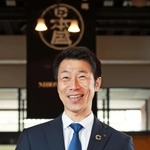 五輪経験で二つの「理論」を見いだしたという日本盛の森本太郎社長＝西宮市用海町（撮影・小林良多）