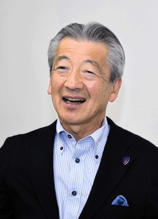 関西学院同窓会長を務める元昭和シェル石油社長の亀岡剛氏