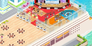 患者の子どもたちがアバターで参加した横浜市のイベントの画面（ｍｏｎｏＡＩ　ｔｅｃｈｎｏｌｏｇｙ提供）