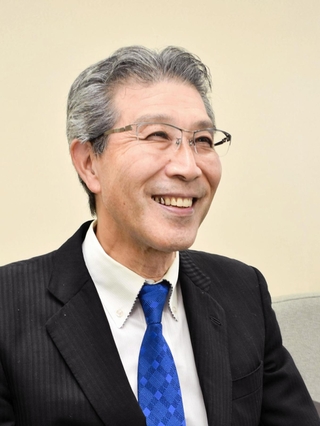 大阪チタニウムテクノロジーズの新社長に就任した川福純司氏＝尼崎市東浜町