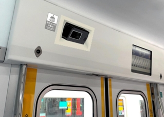 山陽電気鉄道が設置する防犯カメラのイメージ（同社提供）