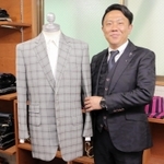 エンゲージスーツプロジェクトを立ち上げた「神戸洋服～中山手縫製所～」の畑竜次代表＝神戸市中央区中山手通２