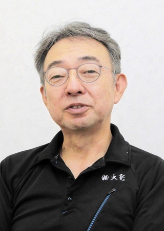 兵庫県線香協同組合の下村暢作理事長