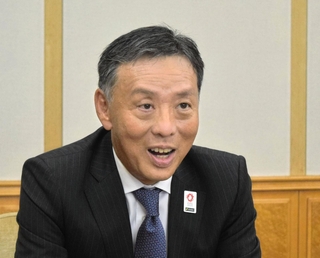 三井住友銀行執行役員神戸法人営業本部長の結城元紀氏＝神戸市中央区浪花町