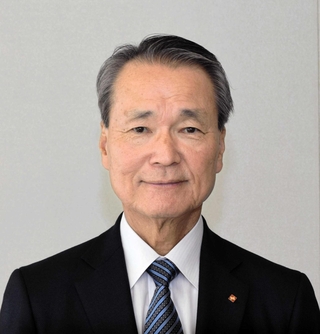 経団連の次期会長に内定した日本生命保険会長の筒井義信氏＝神戸市中央区東川崎町１