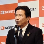 熱ソリューション事業への意気込みを語るノーリツの腹巻知社長＝神戸市中央区加納町４