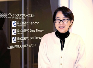 研究者、臨床医に加え経営者として歩みを進めるビジョンケアの高橋政代社長＝神戸市中央区港島南町２、神戸アイセンター