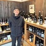 有機栽培されたコメで日本酒製造に取り組む山名酒造の山名洋一朗社長＝丹波市市島町上田