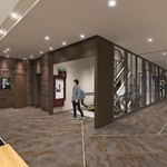 リニューアル後の「クレフィ三宮」４階の内装イメージ（安田不動産提供）