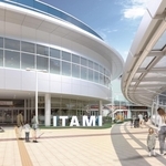 新たに設置される「ＩＴＡＭＩ」のモニュメントのイメージ（イオンモール伊丹提供）