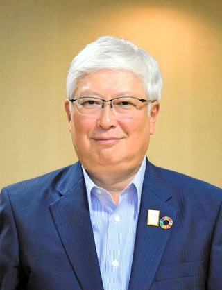 みなと銀行社長の武市寿一（たけいち・としかず）氏＝神戸市中央区三宮町２