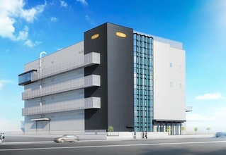 トーカロが北九州工場に建設する新棟の完成予想図（同社提供）