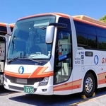 神姫バスが万博会場への直行バスで使う車両（同社提供）