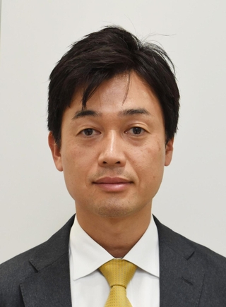 ハリマ共和物産の社長に就任する専務経営企画室長の土屋匡輝氏＝大阪市中央区