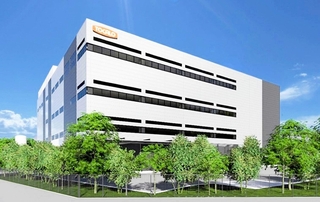 トーカロが千葉県に建設する新工場棟の完成予想図（同社提供）