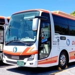 神姫バスが大阪・関西万博会場への直行バスで使う車両（同社提供）