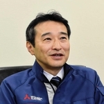 三菱電機電子通信システム製作所の白井忠所長