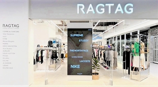 タイ・バンコクの大型商業施設内にオープンした「ラグタグ」の海外１号店（ワールド提供）